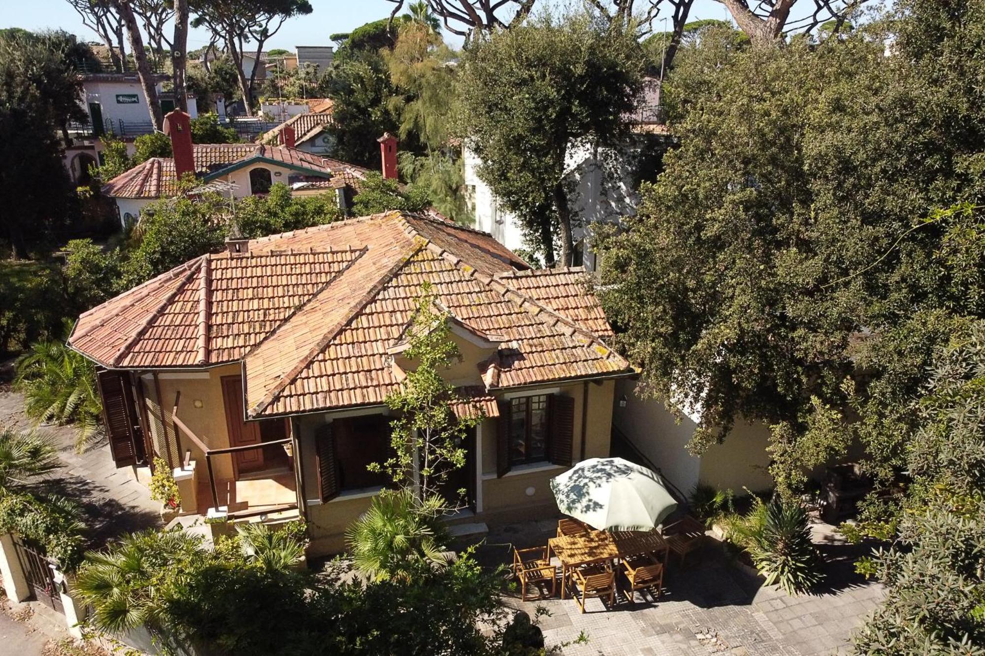 Exclusive Charming Villa - Free Parking 400 Mq Garden - Rome Airport - Roseto Villa Dream Fregenae Exterior photo